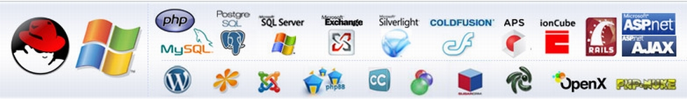 php, MySql, Sql Server, Joomla, Silver Light, Cold Fusion, APS, Rails, ASP.net, AJAX, Wordpress, PhpBB, OpenX
